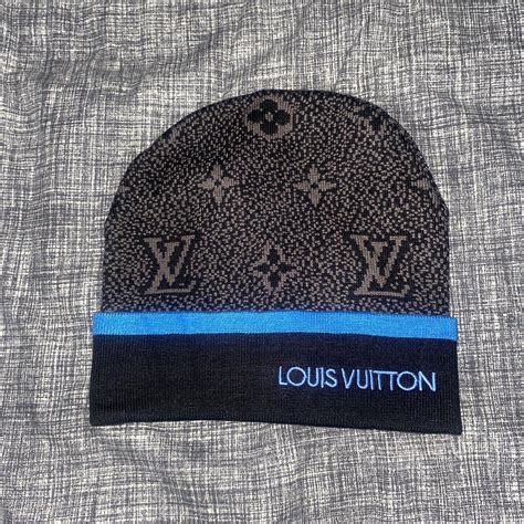 lv beanie depop